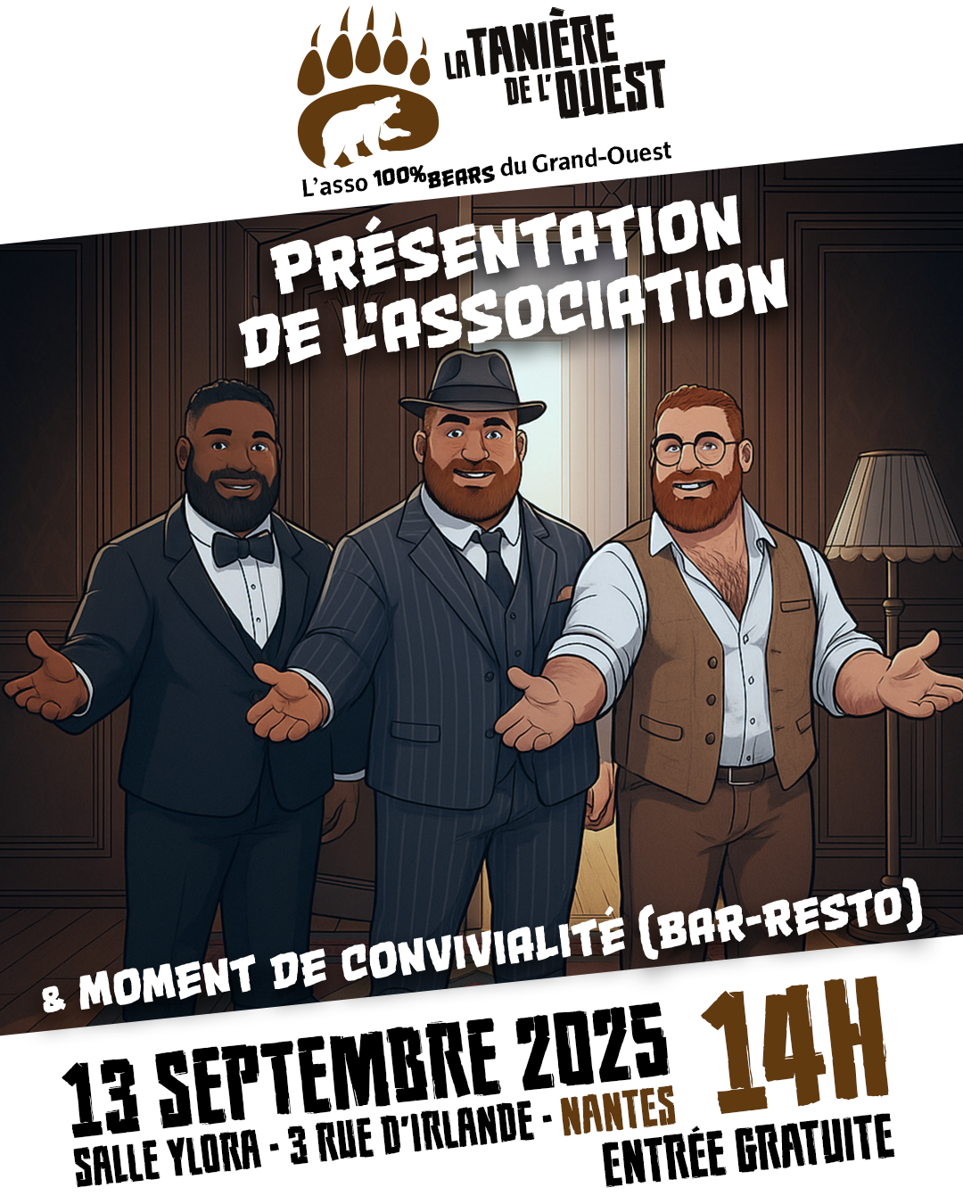 Affiche Présentation de l'association