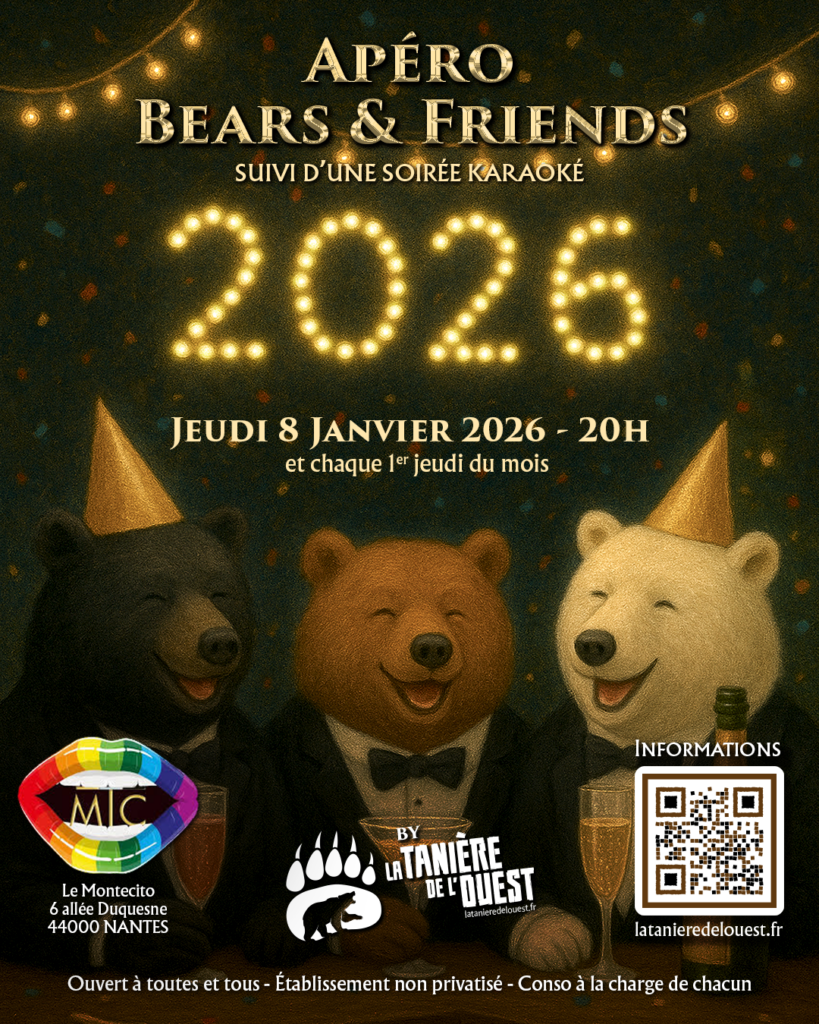 Affiche Apéro Bears & Friends #3