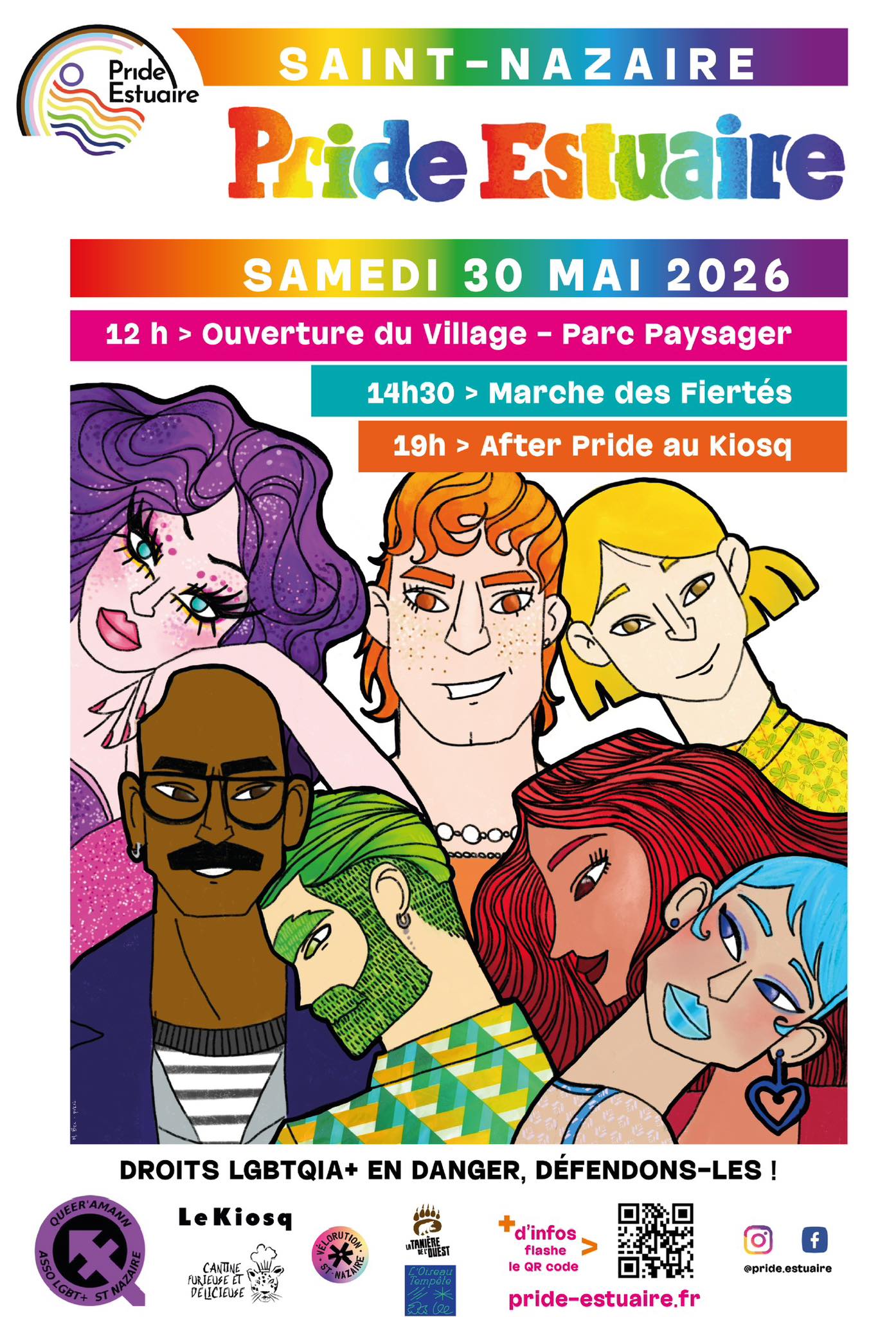 Affiche Pride Estuaire 2026