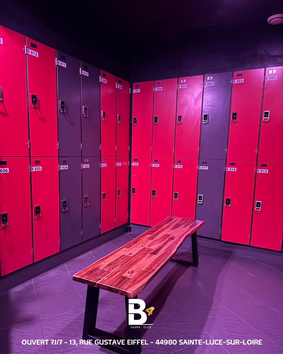 Installations du sauna Before Sauna Club - espace détente