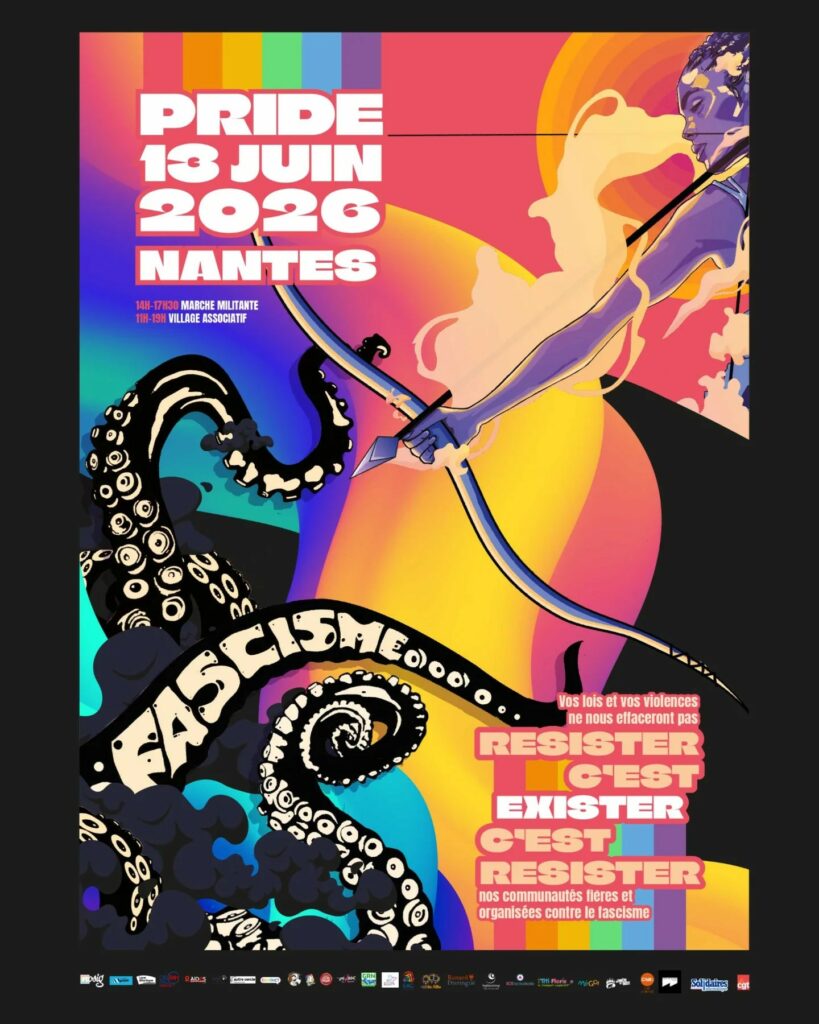 Affiche Pride Nantes 2026