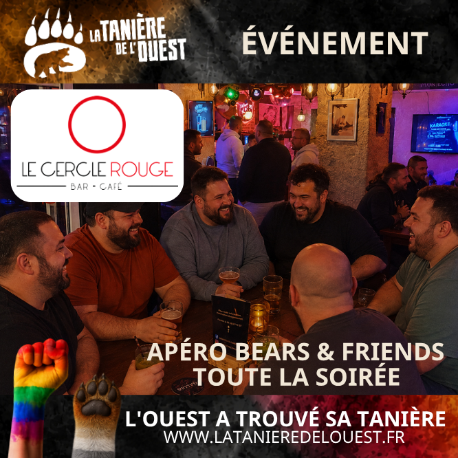 Apéro Bears & Friends au Cercle rouge à Nantes